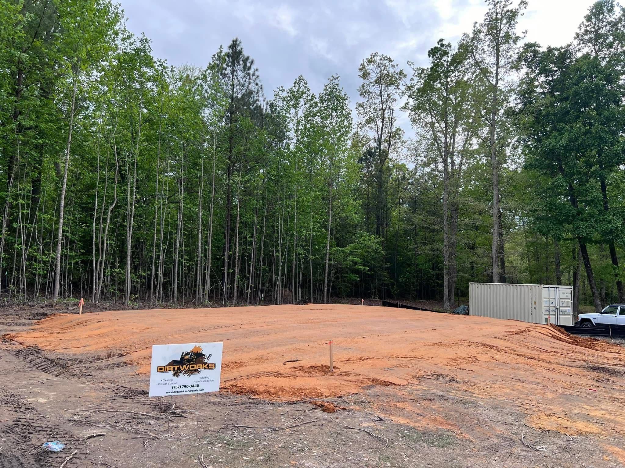 Project New Kent Garage Pad Prep image