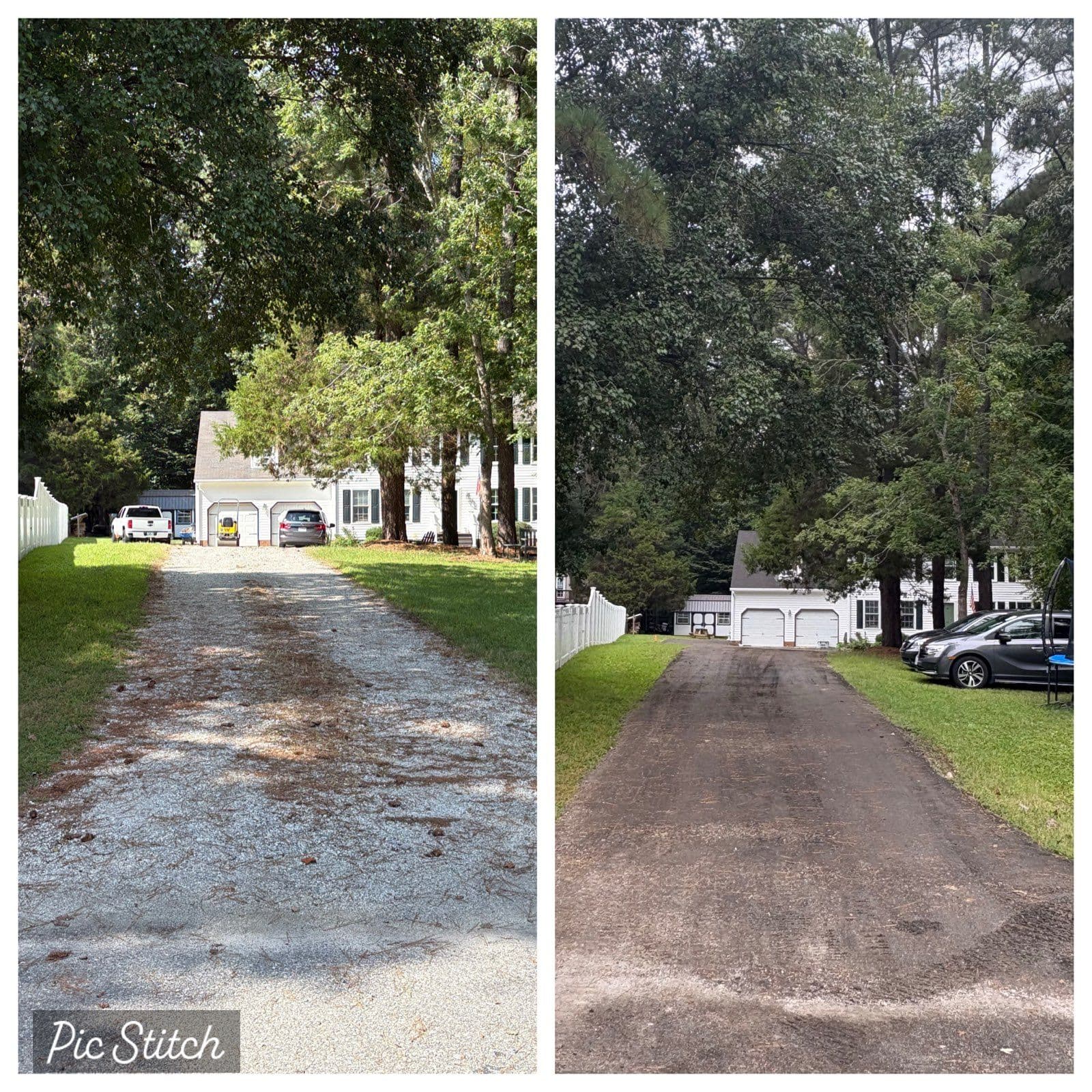 Driveway Transformation by DirtWorks of Virginia image