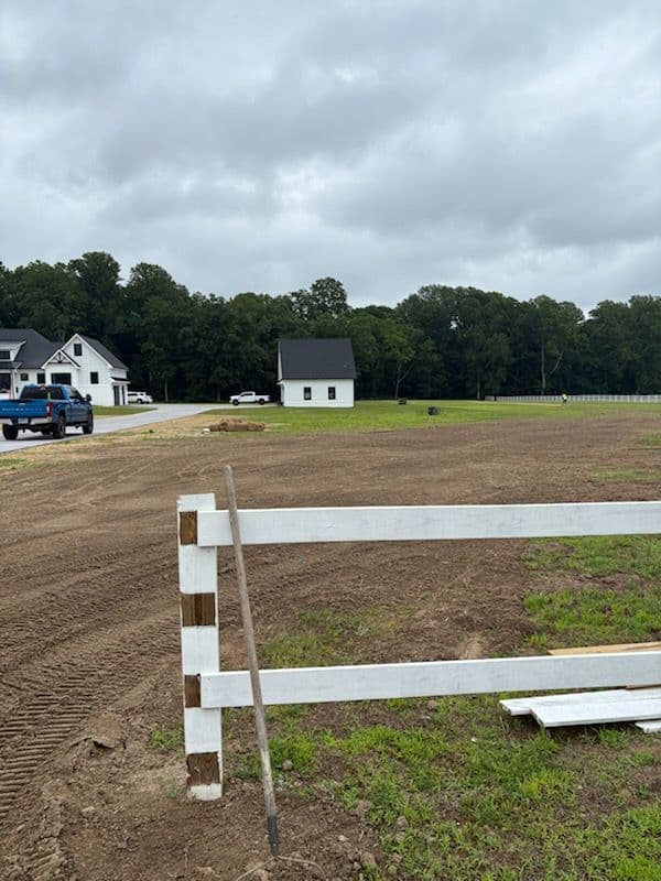 Toano Parkland Transformation with Topsoil and Seed image