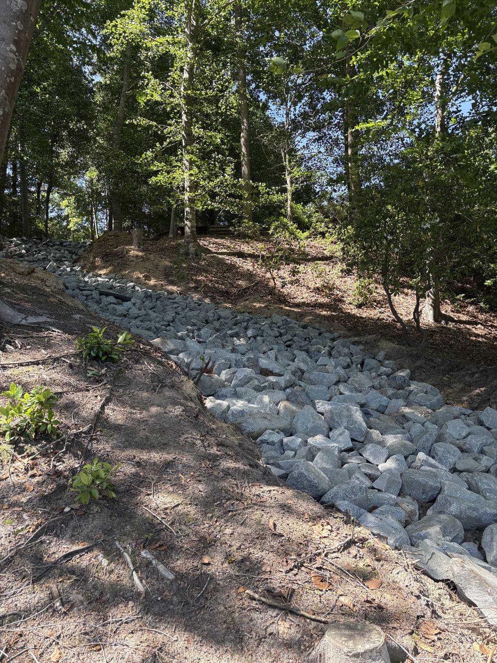Gallery photos for Williamsburg Slope and Erosion Issues Rectified: Image #6