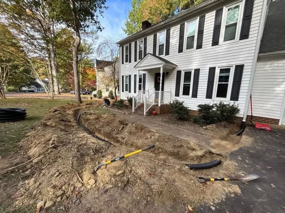 Solving Drainage Woes in Midlothian