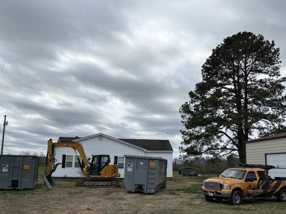 Gallery photos for Old Home Demolished to Clear the Way in Surry: Image #4