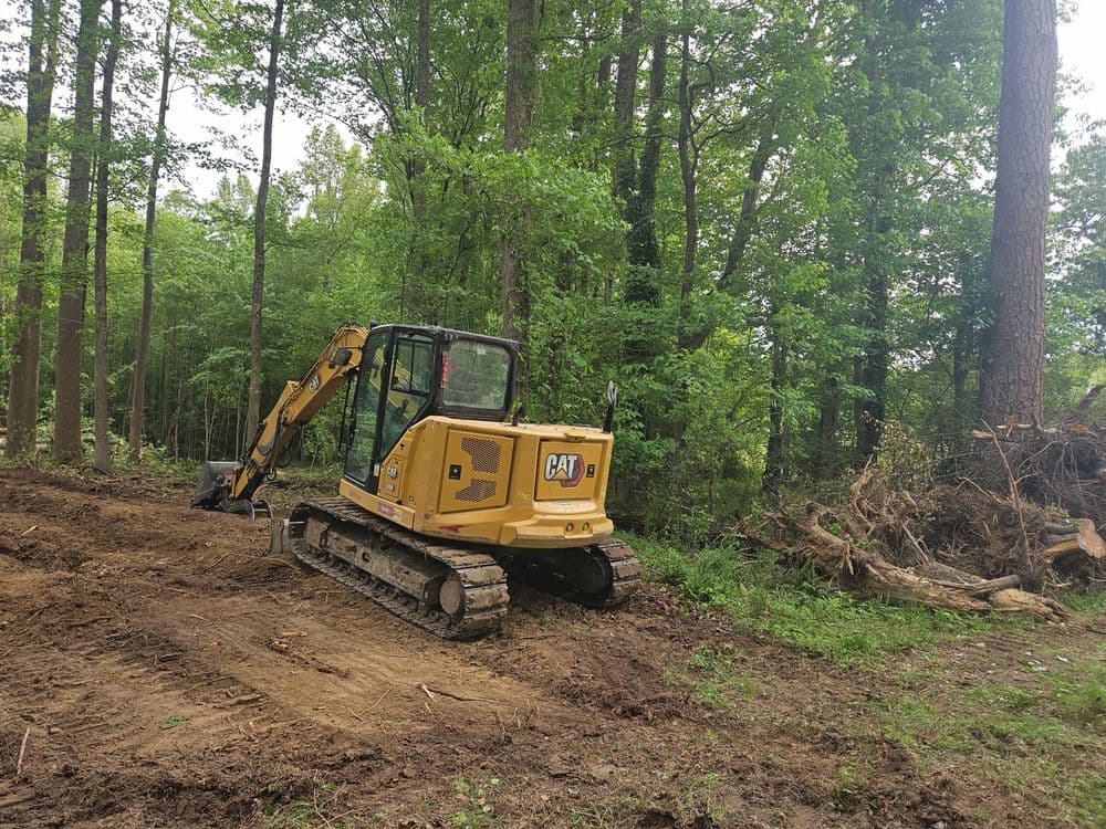 Gallery photos for 1.2 Acre Land Clearing With RCP Pipe Install in New Kent County: Image #2