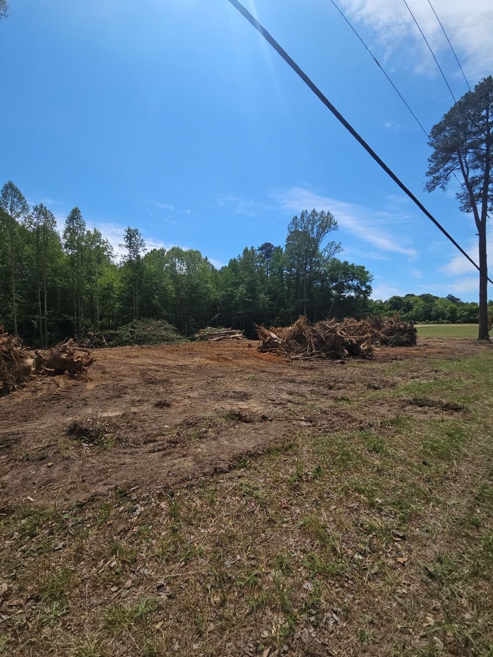 Gallery photos for 1.2 Acre Land Clearing With RCP Pipe Install in New Kent County: Image #4