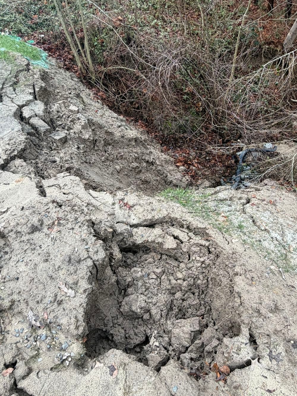 Gallery photos for Massive Backyard Erosion Repair and Land Recovery in Toano: Image #3
