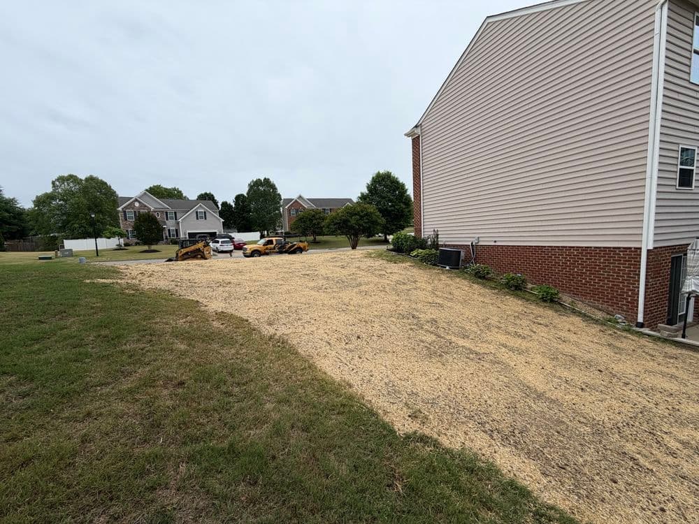 Gallery photos for Massive Backyard Erosion Repair and Land Recovery in Toano: Image #9