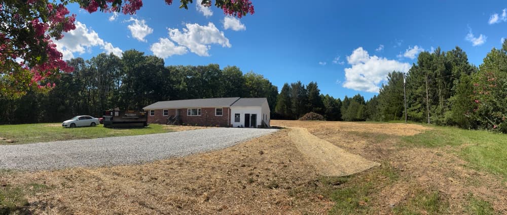 Gallery photos for Remodel Yard Prep, Drainage Fix and Gravel Driveway in New Kent: Image #4