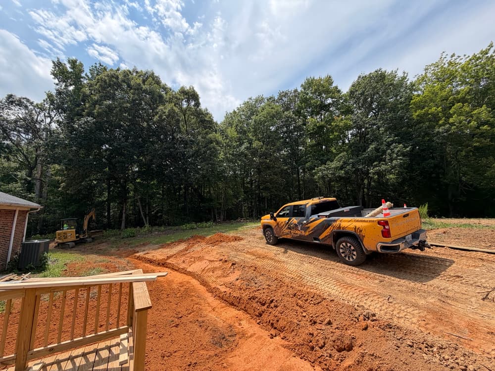 Remodel Yard Prep, Drainage Fix and Gravel Driveway in New Kent image