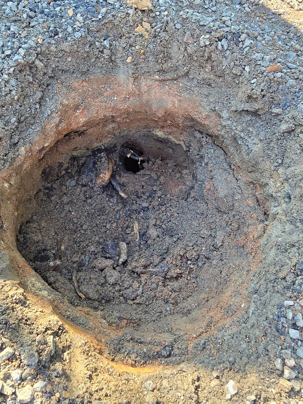 Asphalt Driveway Sinkhole Repair in Richmond Virginia image