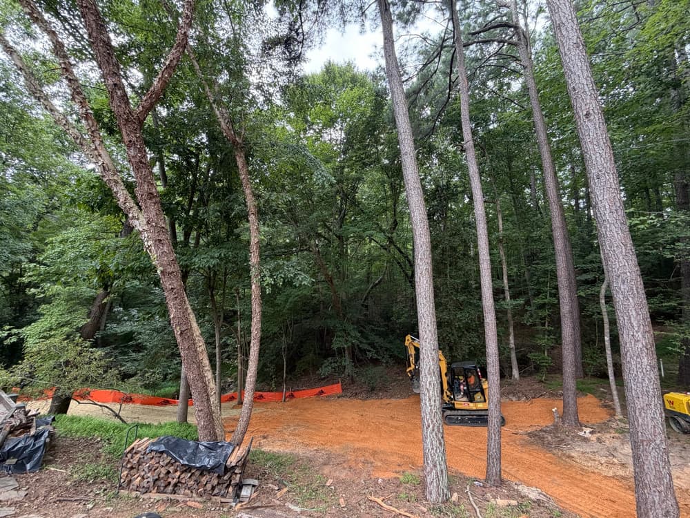 Gallery photos for Backyard Erosion and Sinkhole Repair in Toano VA: Image #4