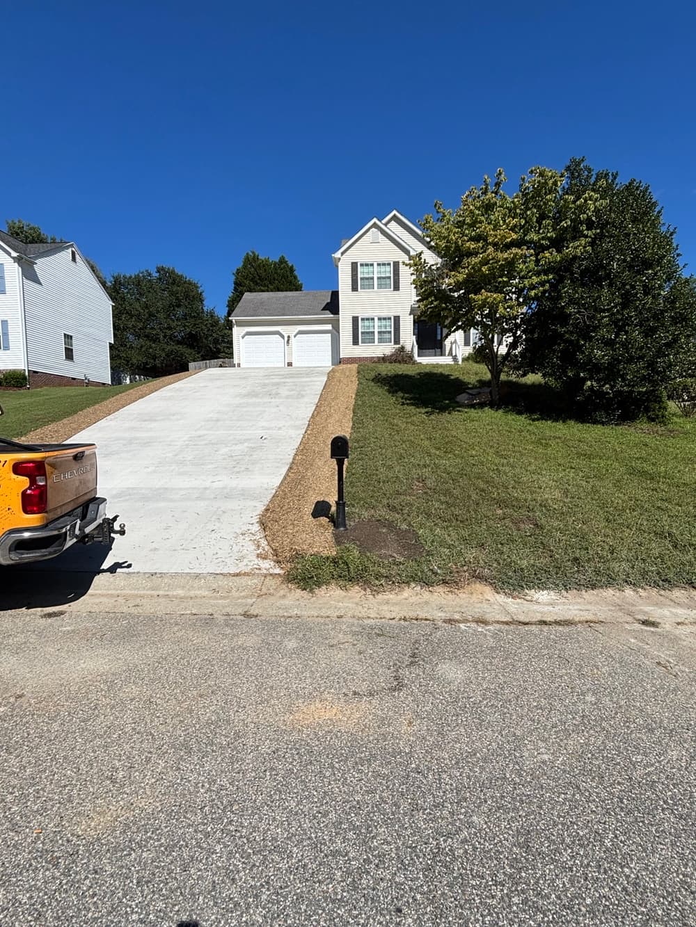 Gallery photos for Sinkhole Under Driveway Fixed and Replaced in Williamsburg: Image #8