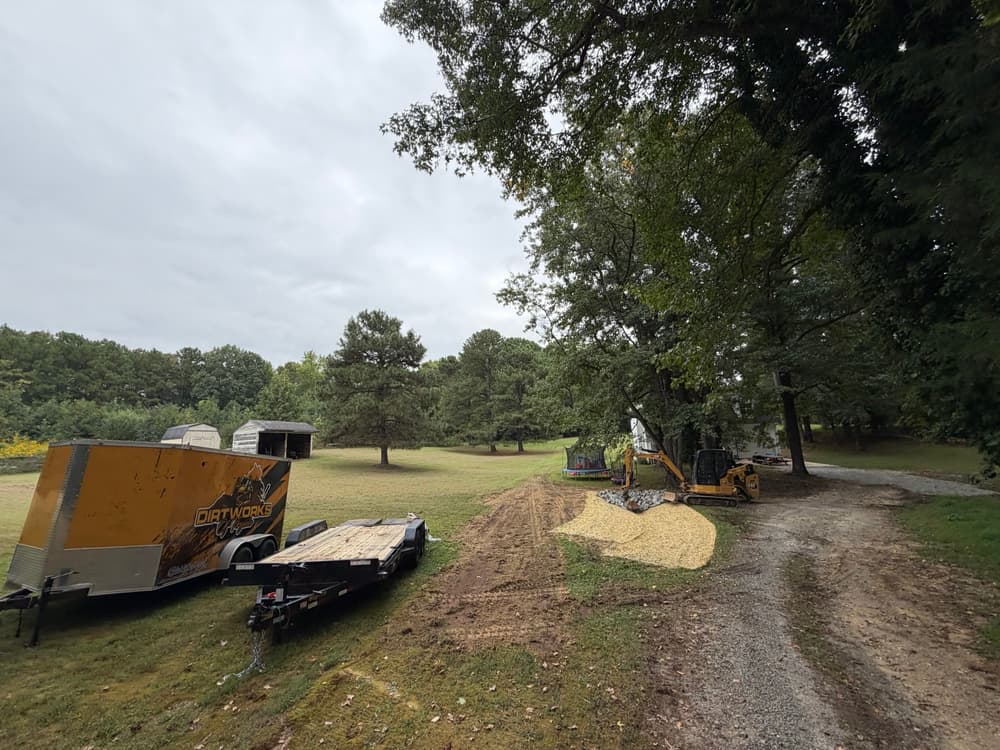 Gallery photos for Full Erosion Repair and Yard Regrading in New Kent: Image #10