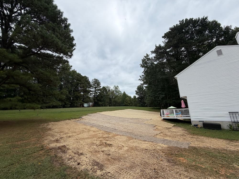 Gallery photos for Full Erosion Repair and Yard Regrading in New Kent: Image #12