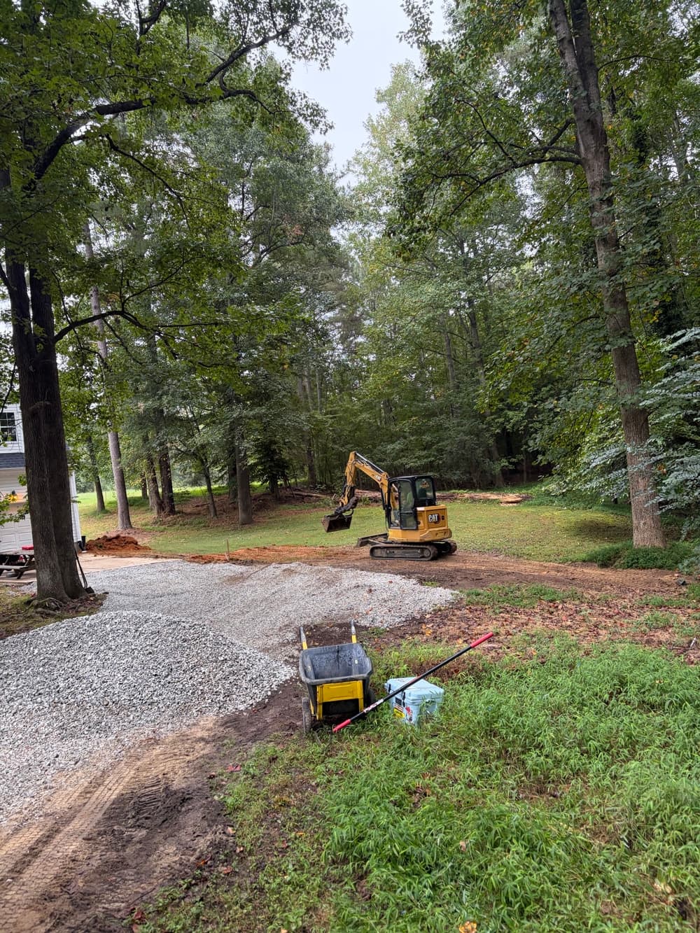 Gallery photos for Full Erosion Repair and Yard Regrading in New Kent: Image #8