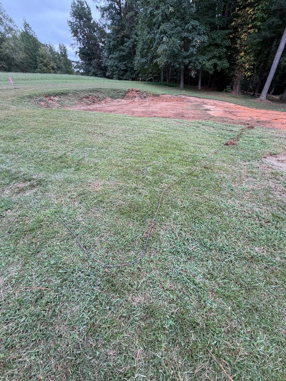 Gallery photos for Full Erosion Repair and Yard Regrading in New Kent: Image #5