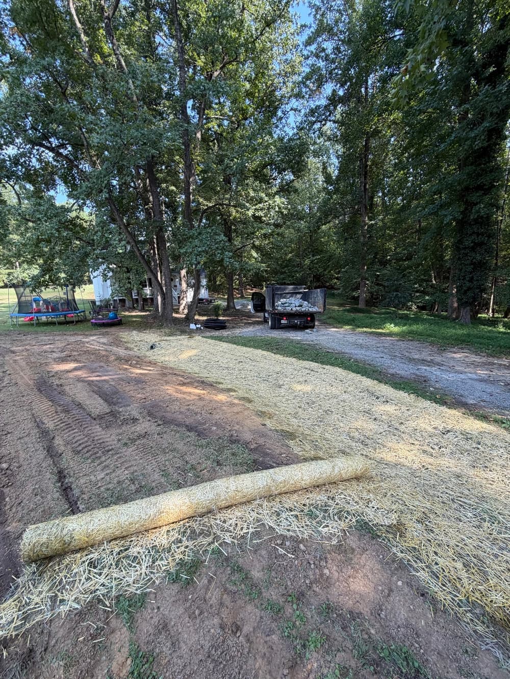 Gallery photos for Full Erosion Repair and Yard Regrading in New Kent: Image #9