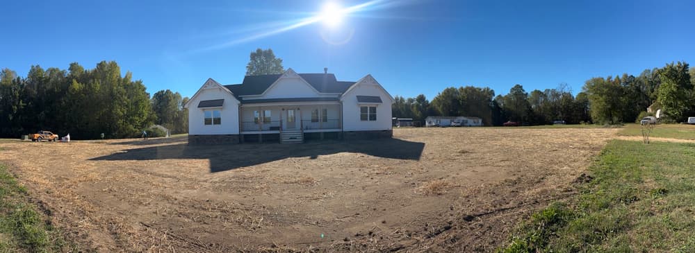 Gallery photos for New Home Finish Grading in Lanexa : Image #3