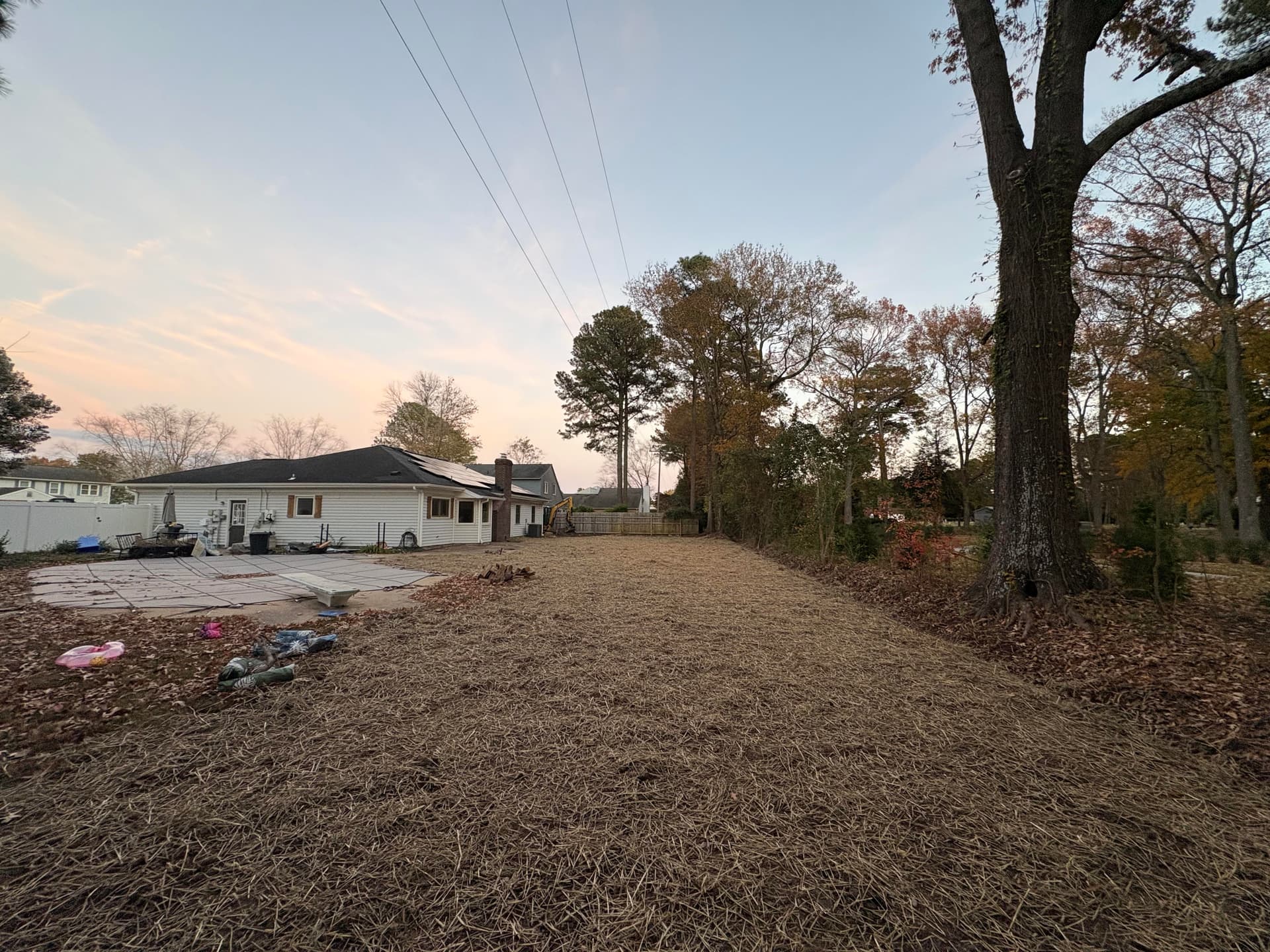 Gallery photos for Demo and Grading Project in Virginia Beach: Image #1