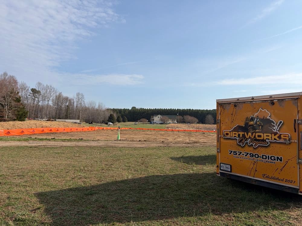 Gallery photos for Site Preparation in Lanexa Virginia: Image #2