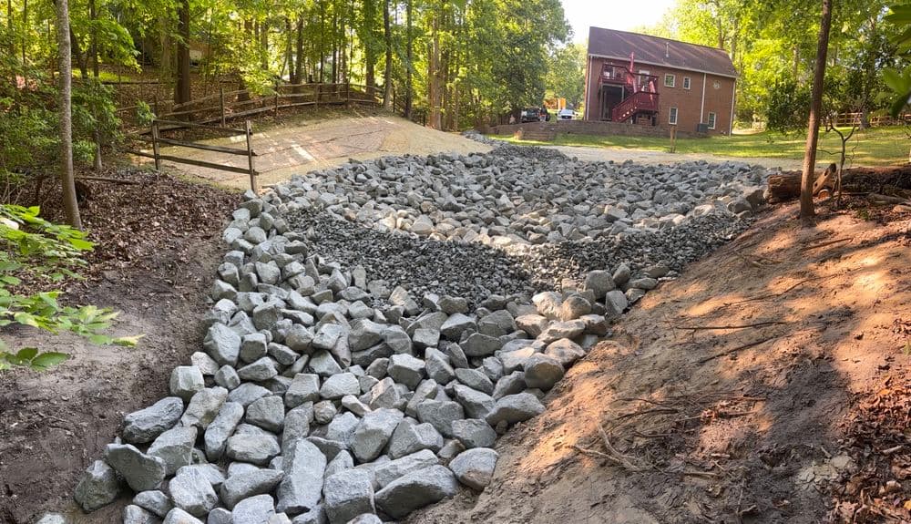 Gallery photos for Severe Erosion Fix in Virginia That Two Contractors Couldn't Solve: Image #1