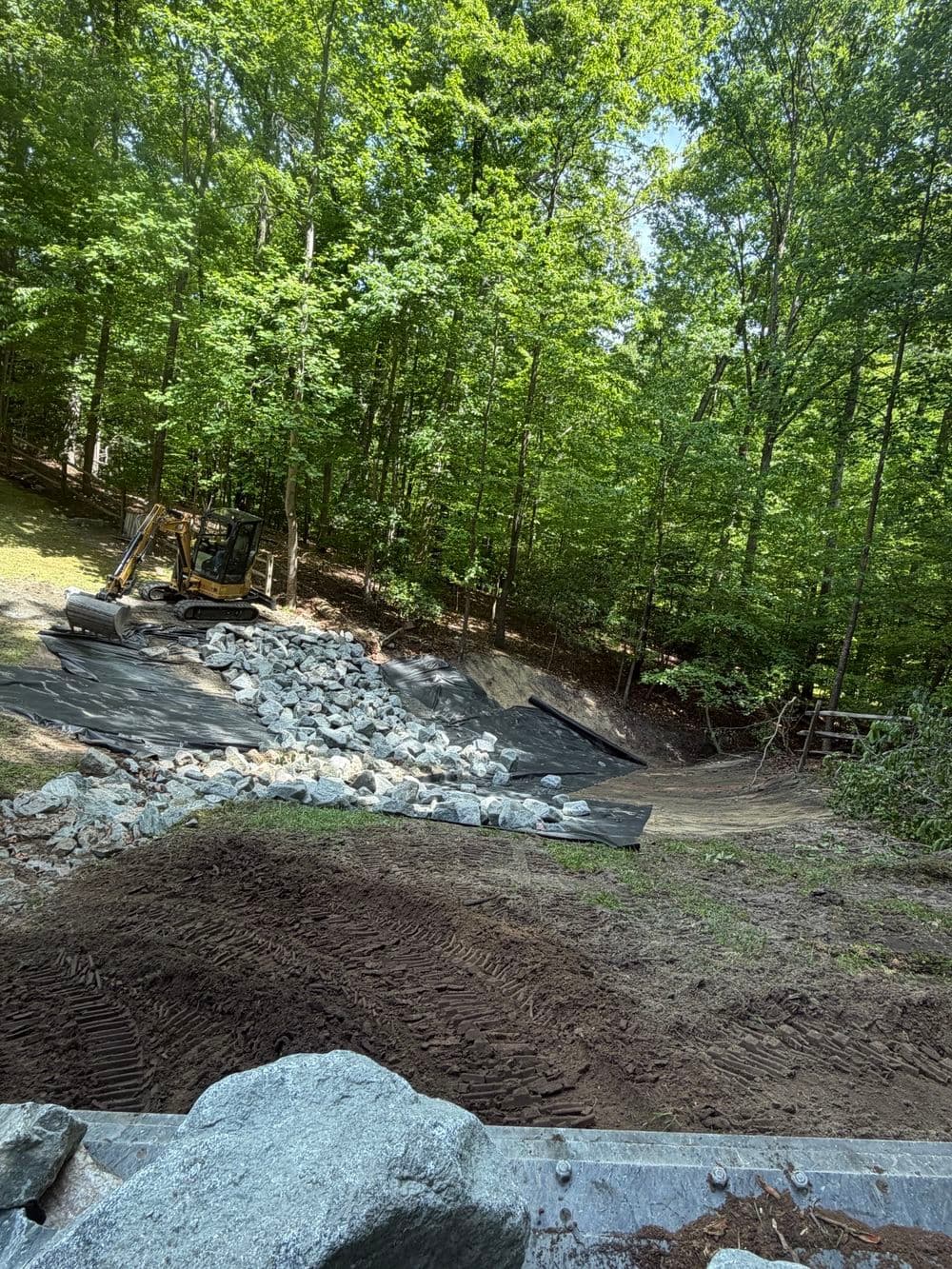 Gallery photos for Severe Erosion Fix in Virginia That Two Contractors Couldn't Solve: Image #5