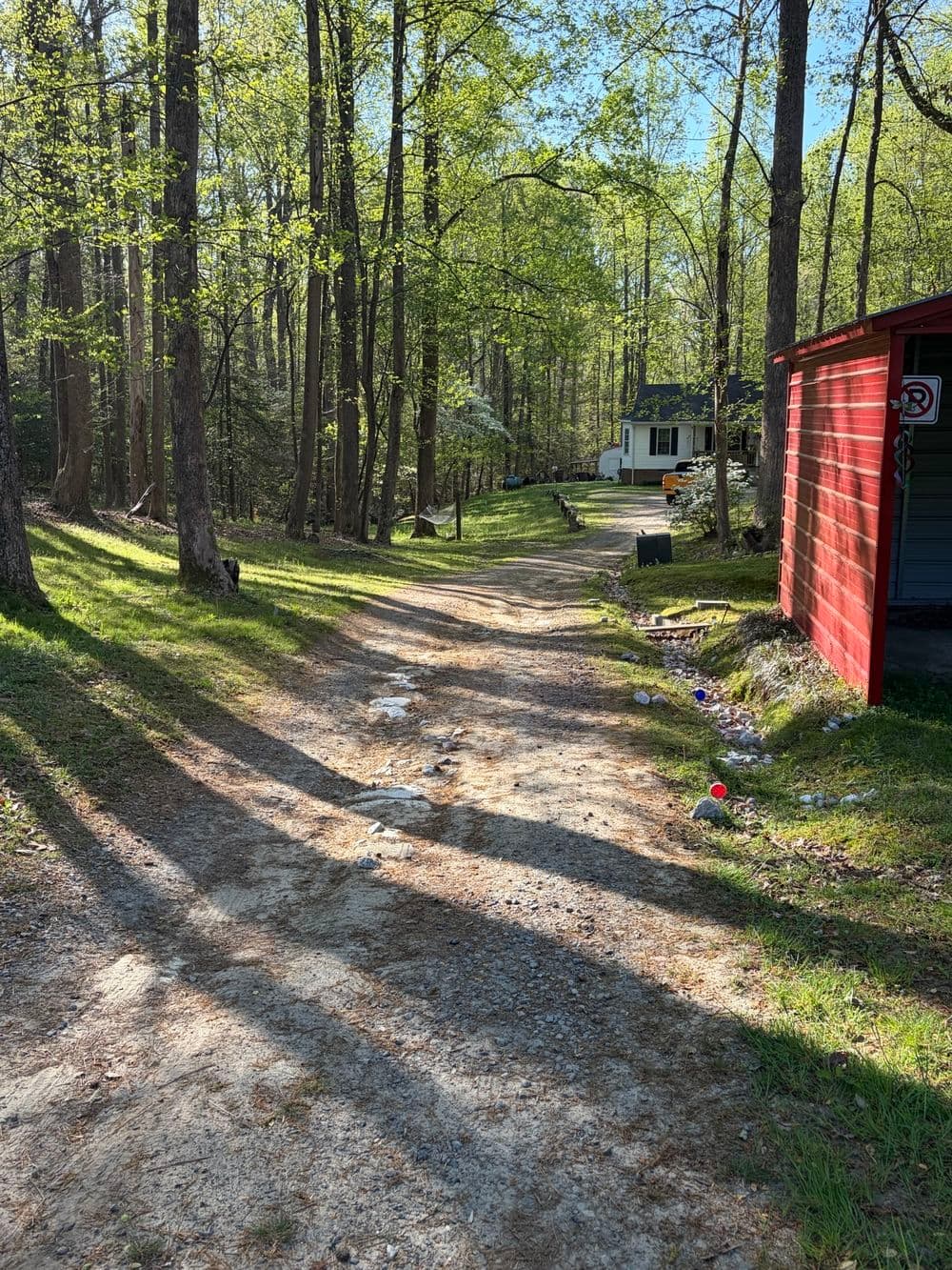 Gallery photos for Driveway Drainage Fix Stops Storm Runoff in New Kent: Image #5