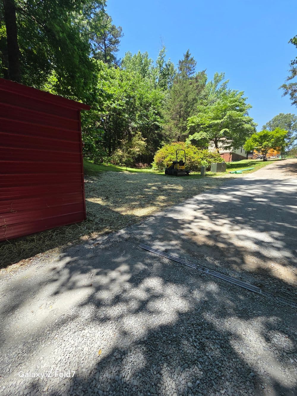 Driveway Drainage Fix Stops Storm Runoff in New Kent image