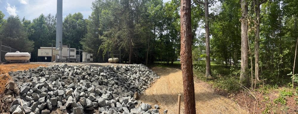 Gallery photos for Cell Tower Pad Expansion with Full Site Prep in Chester VA: Image #4