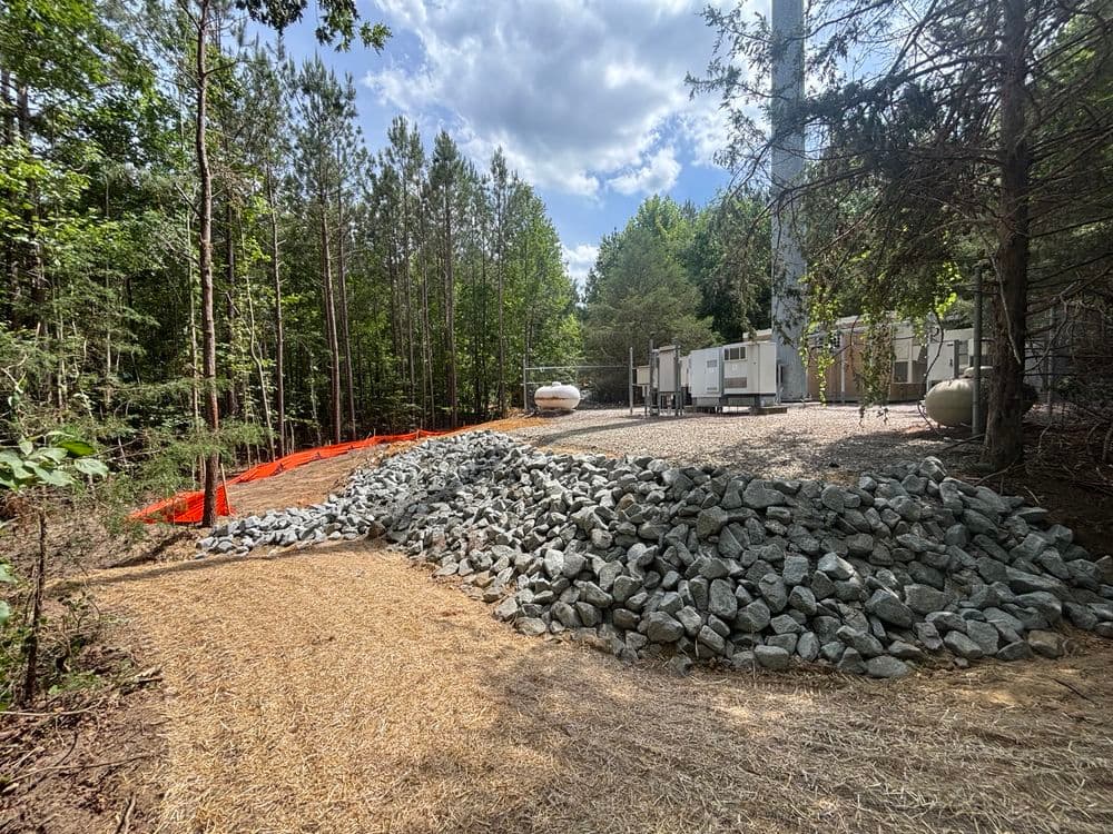 Cell Tower Pad Expansion with Full Site Prep in Chester VA image