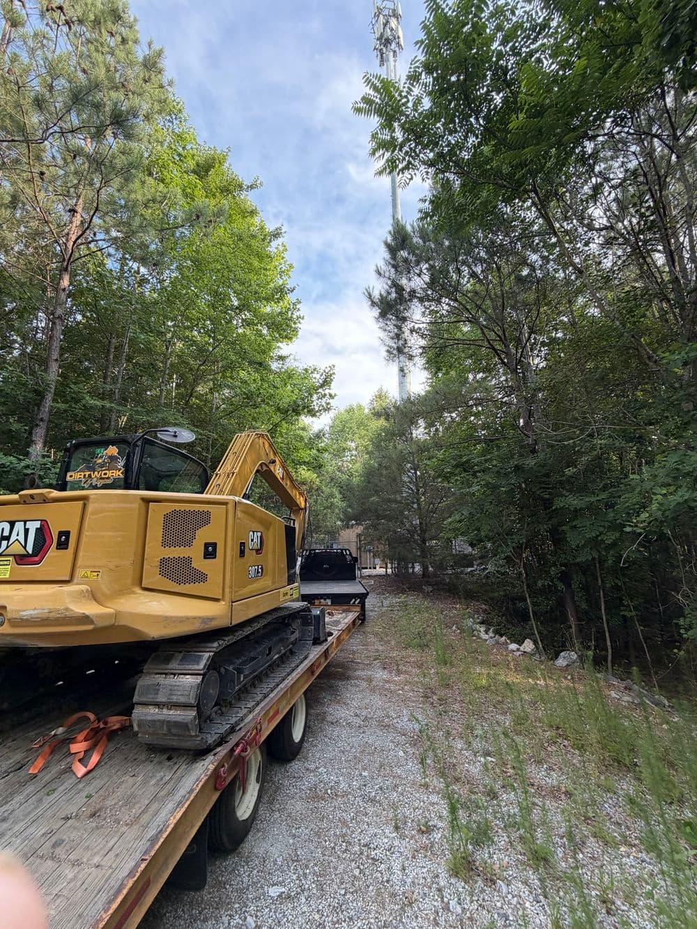 Gallery photos for Cell Tower Pad Expansion with Full Site Prep in Chester VA: Image #1