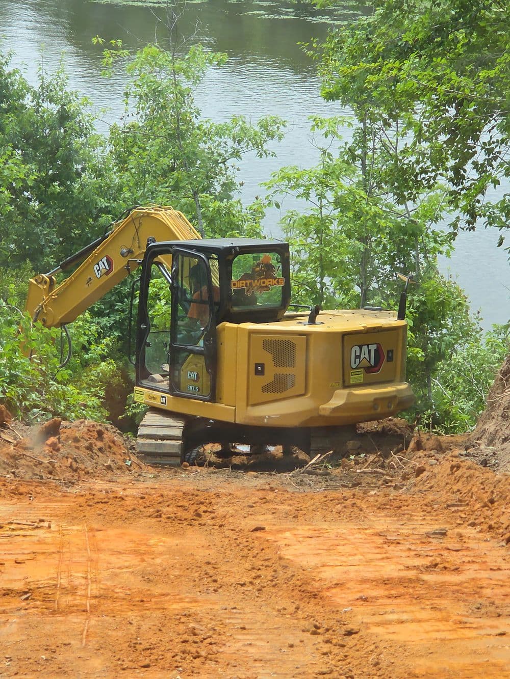 Gallery photos for Major Slope Erosion Repair on a 60% Grade in Lanexa: Image #11