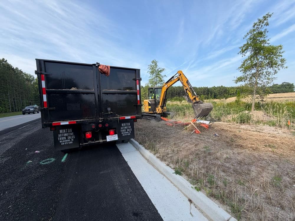 Gallery photos for Failed Erosion Controls Back in Compliance Fast in Suffolk VA: Image #4