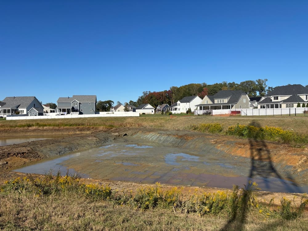 Gallery photos for BMP Pond Forebay Restoration Brought Back to Spec in Tabb: Image #10