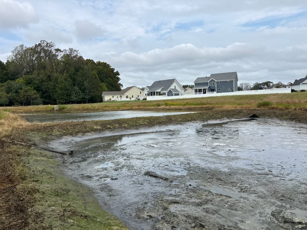 Gallery photos for BMP Pond Forebay Restoration Brought Back to Spec in Tabb: Image #5